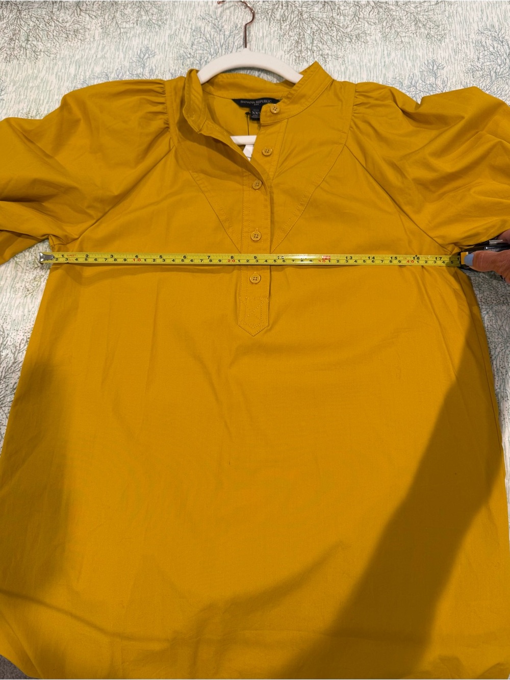 Banana Republic Golden Yellow Mini Dress - Picture 6 of 6